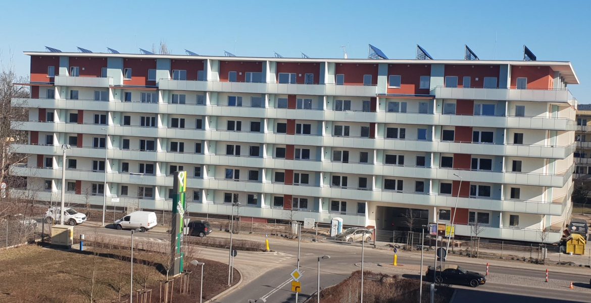 Apartment building at Słowiańska street in Bydgoszcz